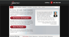 Desktop Screenshot of mediafirst.net